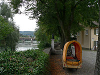 Bad Säckingen mit der längsten gedeckten Holzbrücke Europas

Aufnahmestandort:
N 47° 33′ 14.39″, O 7° 57′ 1.53″